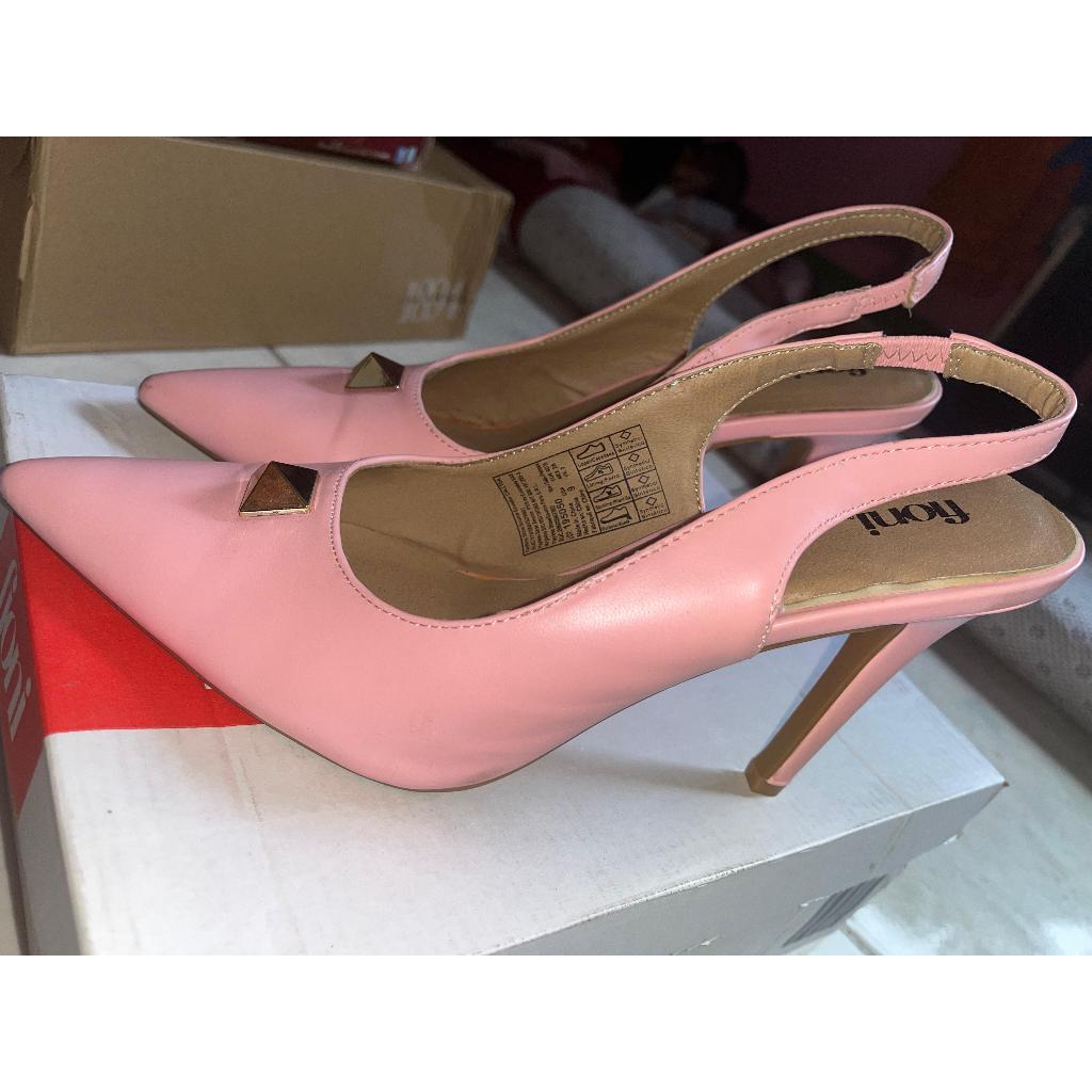 Fioni, Sepatu Wanita, Heels, Pink Preloved