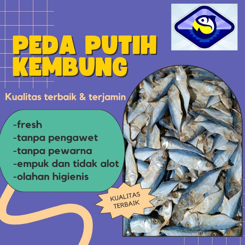 

Ikan Asin Peda Kecil Berat 250g 500g 1kg