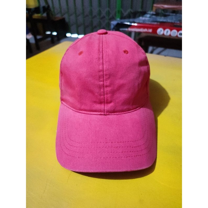 Topi Caps Chung Lim Basic Merah