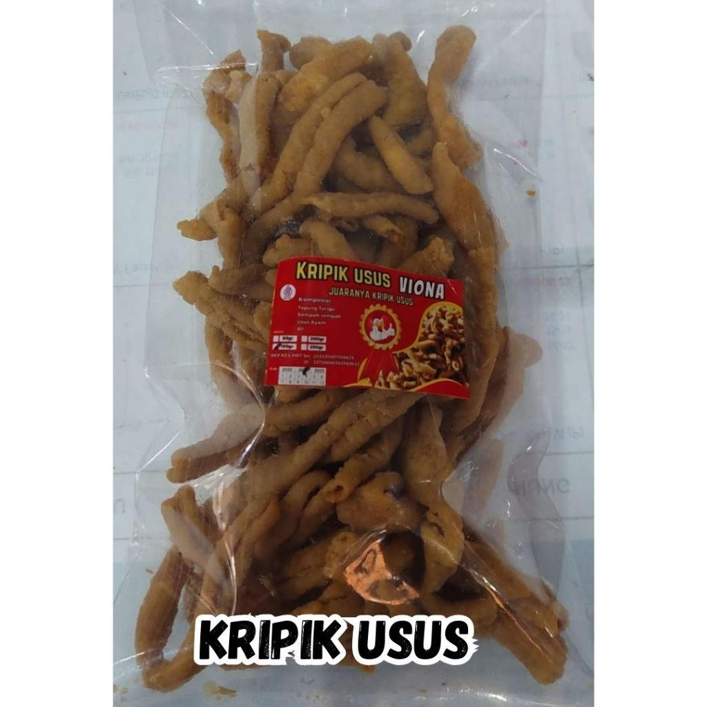 

Kripik Usus Rasa Enak Mantap Gurih Renyah Bisa Buat Lauk Atau Camilan Khas Solo Murah Lezat COD - 100 Gram