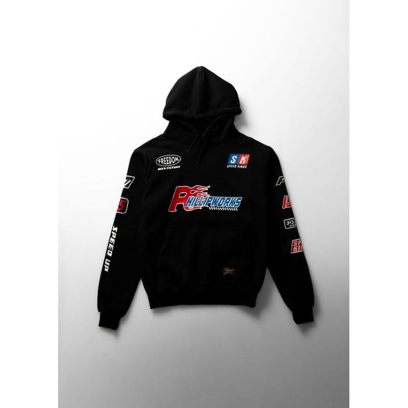 JACKET SWEATER HOODIE PHILLIP WORKS SIDEBURN