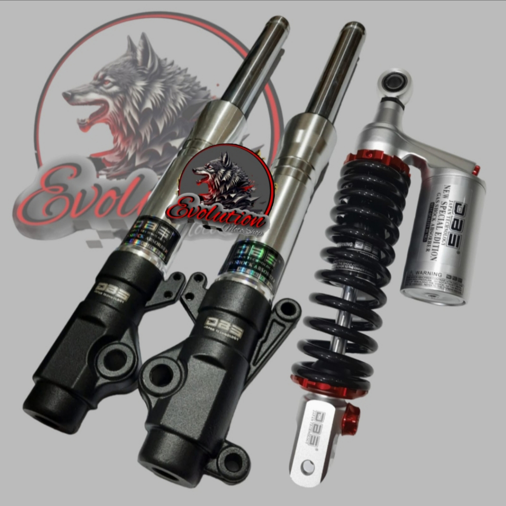 Shockbreaker tabung Mio m3 beat scoopy vario150 xeon paketan komplit belakang+depan