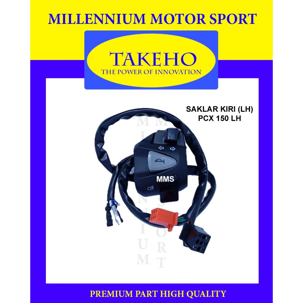 SAKLAR LAMPU KIRI (LH) PCX 160 TAKEHO