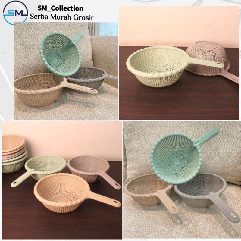 Wakul/bakul nasi plastik/keranjang cuci/Wakul Manila kecil