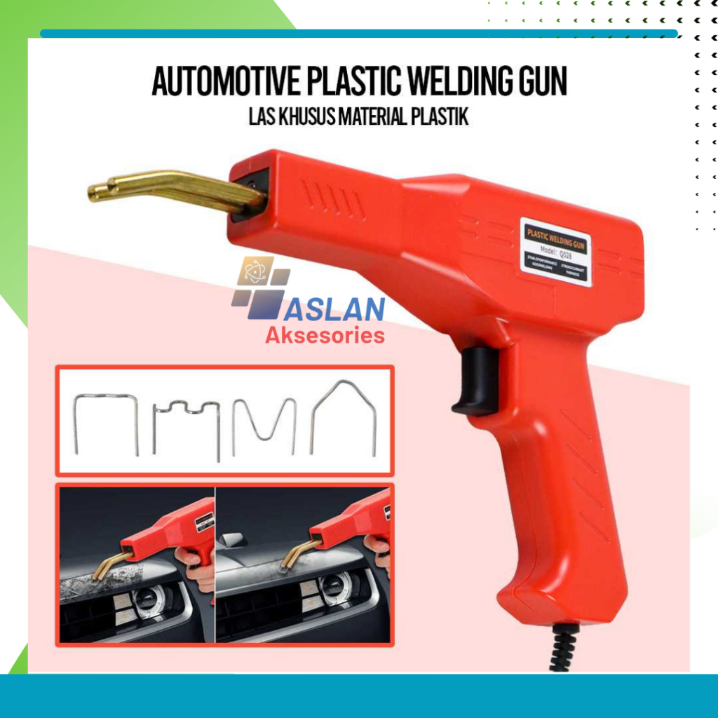 Alat Las perbaikan body Plastik Pistol Las Plastik Welding Automobile Bumper Machine 220V 50W - H50