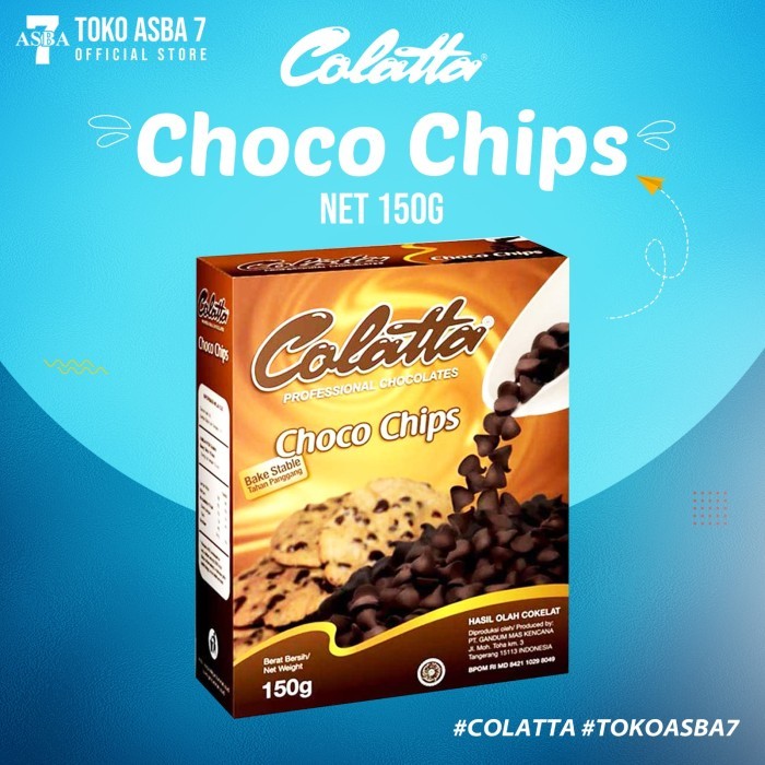 

COLATTA CHOCO CHIPS 150G