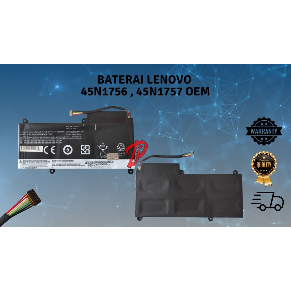 Baterai Lenovo Thinkpad E455 E450 E450c E460 E460c OEM
