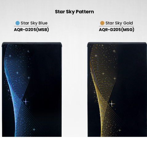 KULKAS AQUA AQRD205MSB AQRD205MSG 165LITRE