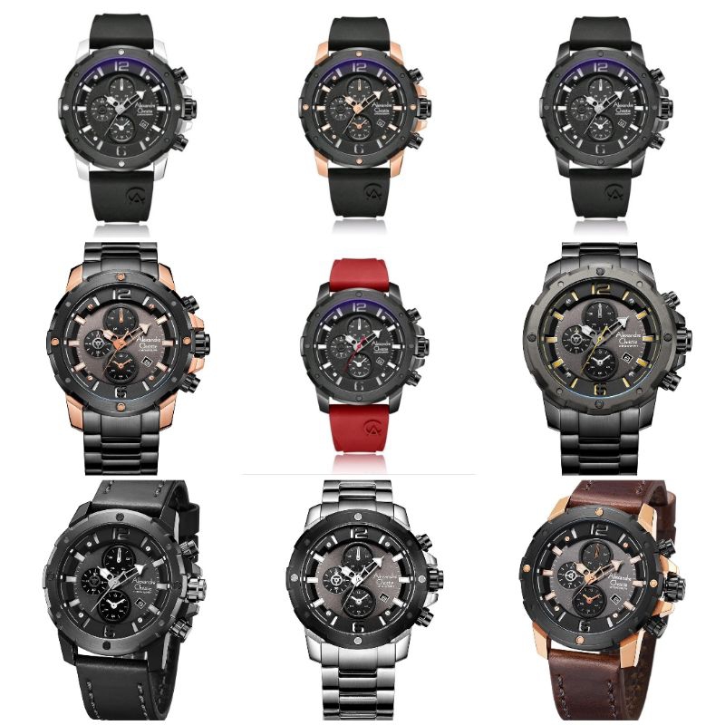 AC6410 Jam Tangan Pria Alexandre Christie AC 6410 Original