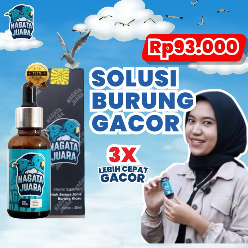 Vitamin burung nagata juara