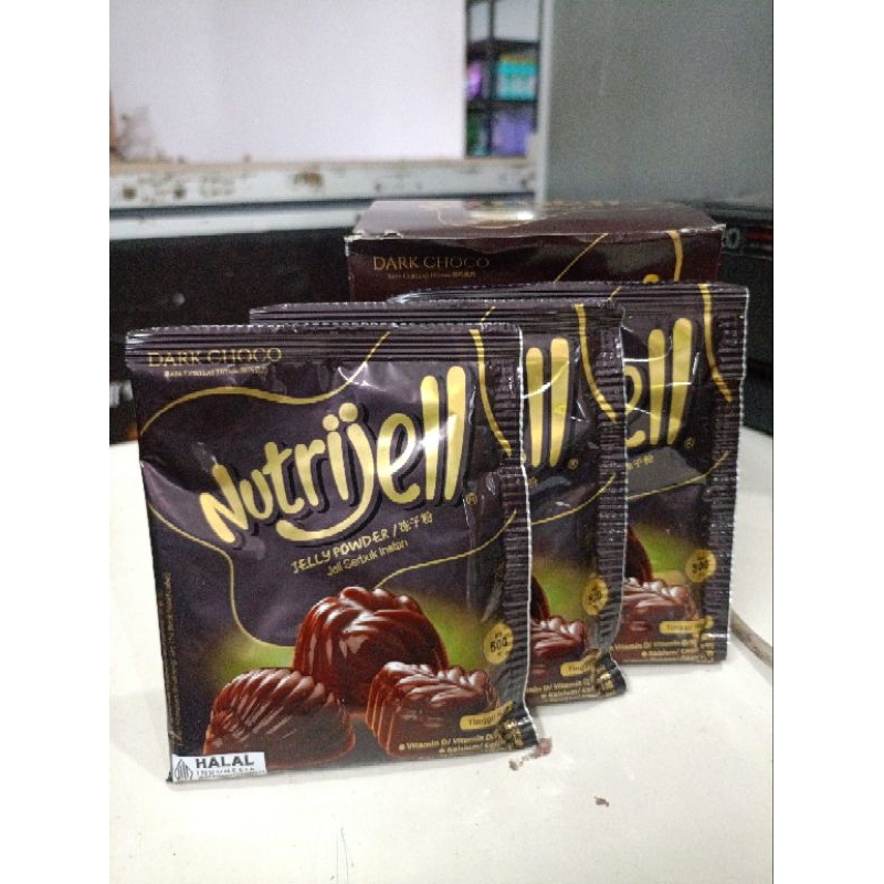 

Nutrijell Dark Choco 24 gram
