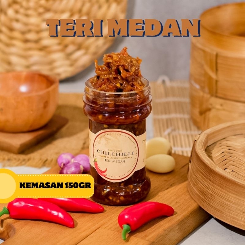 

READY‼️ SAMBAL INSTAN FULL LAUK TERI MEDAN SAMBAL KHAS SURABAYA