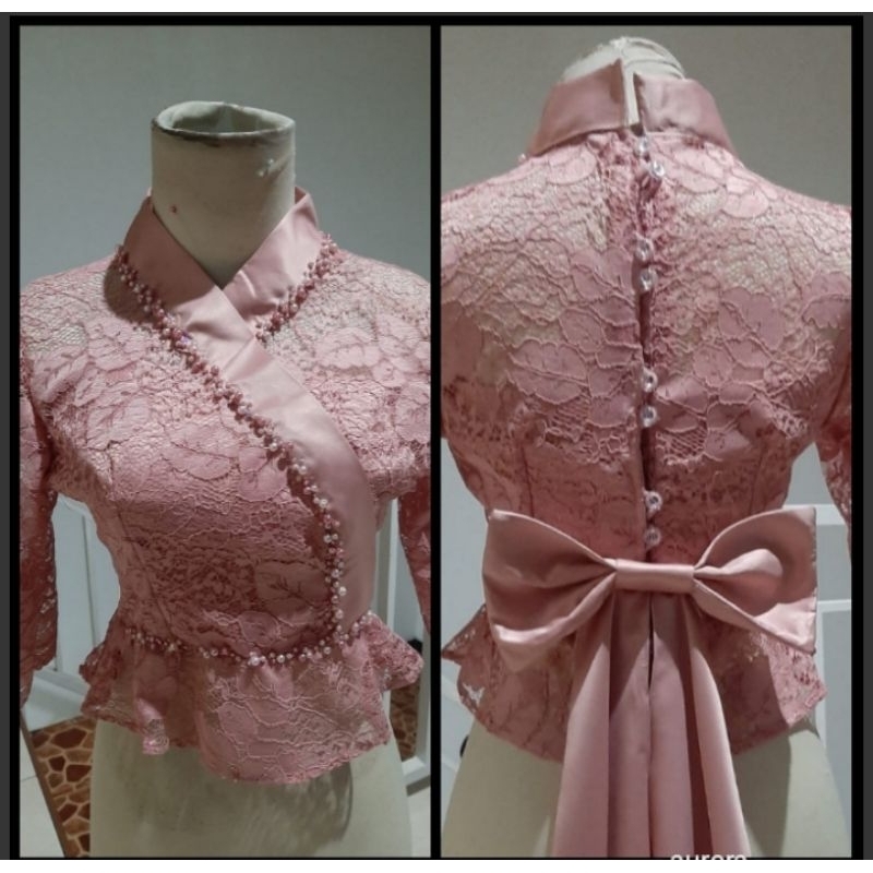 kebaya top crop lucu
