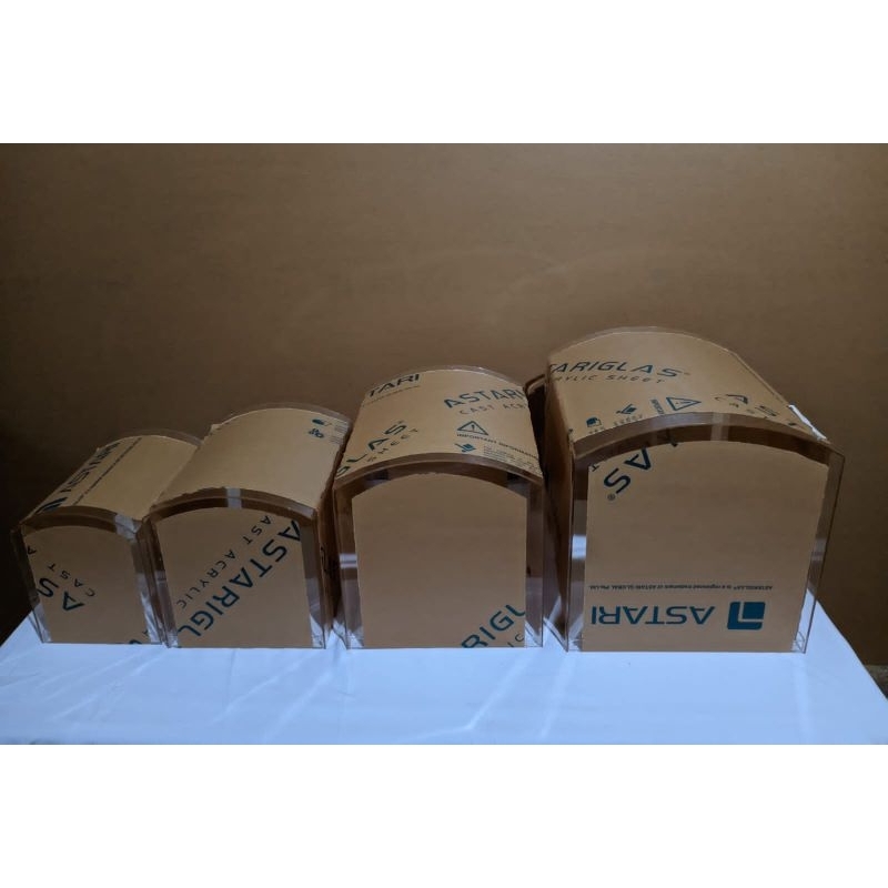 Kotak Hantaran/Box Akrilik/ Kotak Akrilik/Penutup Hantaran Seserahan Akrilik Ukuran L  ALL MODEL || 