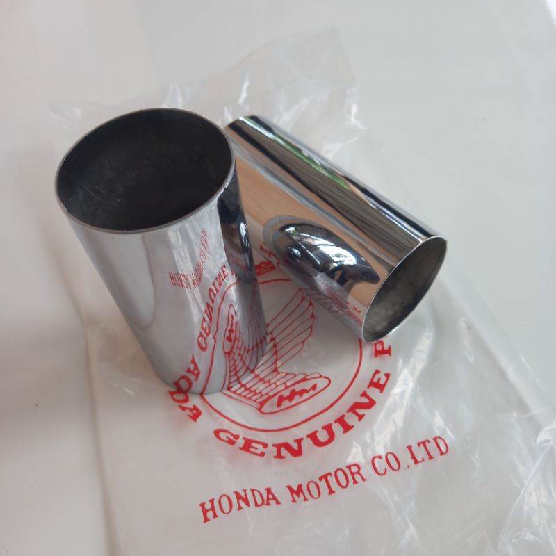 Kondom pipa selongsong crome bawah shok shock breaker shockbreaker  cb100 cb125 s90z benly cg