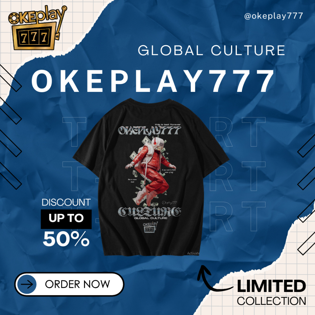 KAOS OKEPLAY777 + OKEPLAY777 + BAHAN ADEM