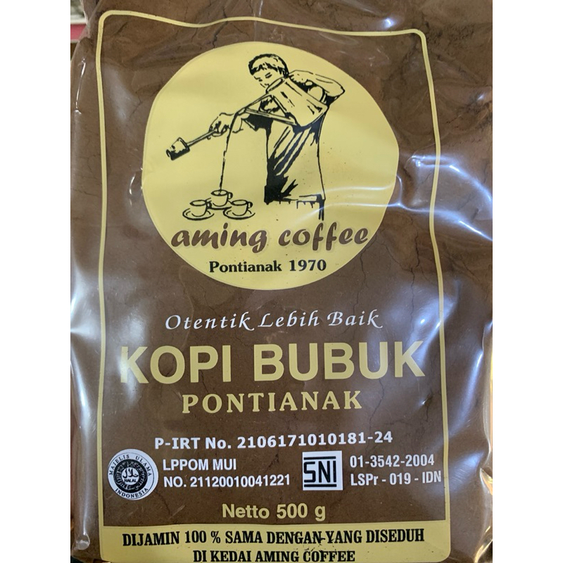 

bubuk kopi aming 500gr kalbar