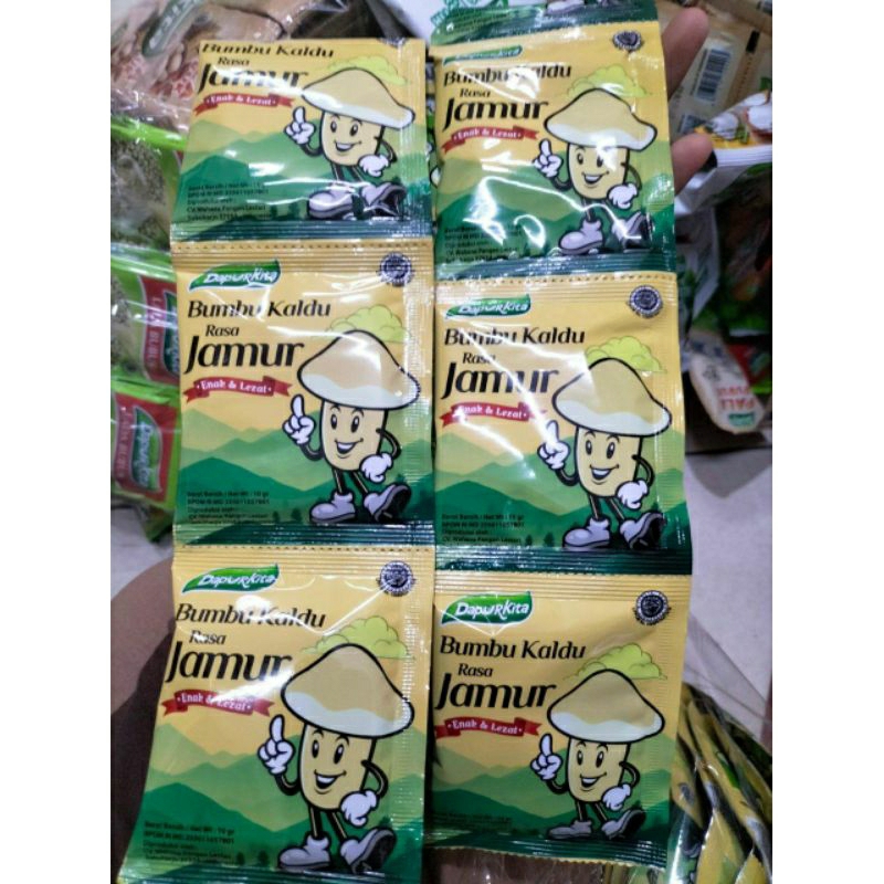 

Kaldu rasa jamur 11gr isi 12pcs,Bumbu dapur kita