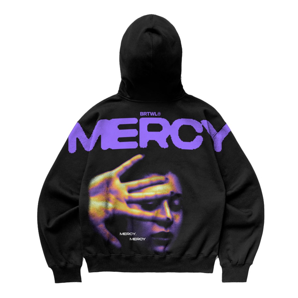 Murah nampol BRTWL  HOODIE BOXY OVERSIZE  MERCY