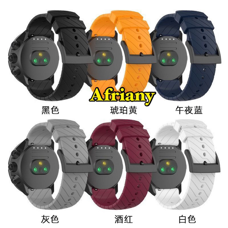 Strap 24mm For Olike Smartwatch Zeth W5 OW-W5 Rubber Tali Jam Tangan Silicone