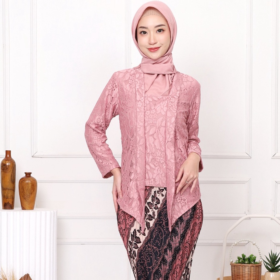 Penjualan TerbaikCOD KBrP Kebaya kutubaru kartini BRUKAT Glitter tangan PANJANG busui KeroncongBusan