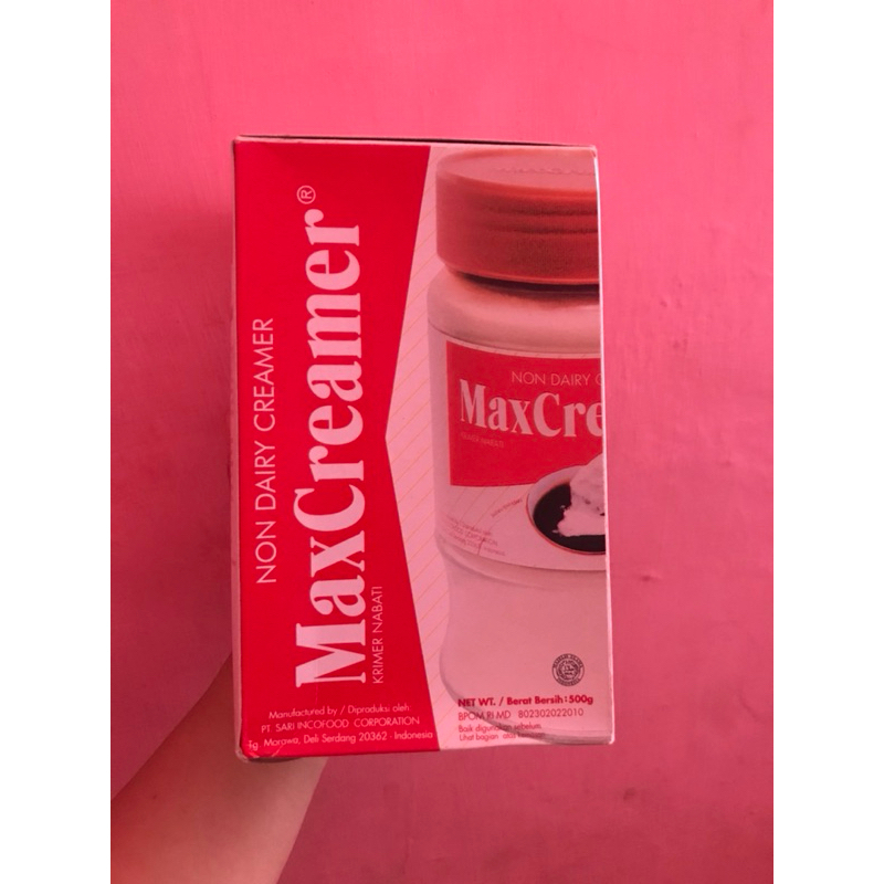 

Max creamer 500g