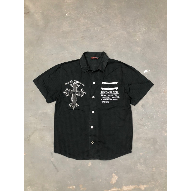 Kemeja Slash Number