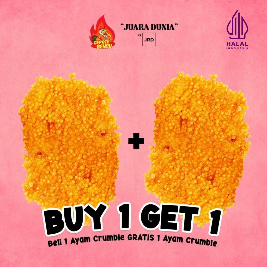

(ORI) {B1G1} Buy 1 get 1 Ayam Crumble by Geprek Bensu