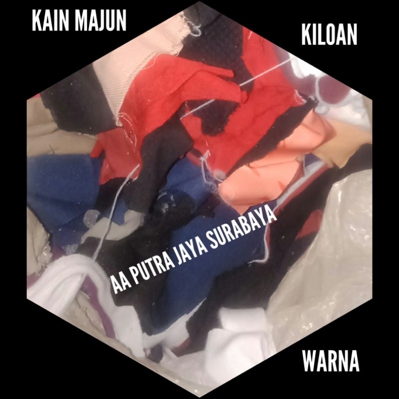 Kain Majun Warna Kiloan