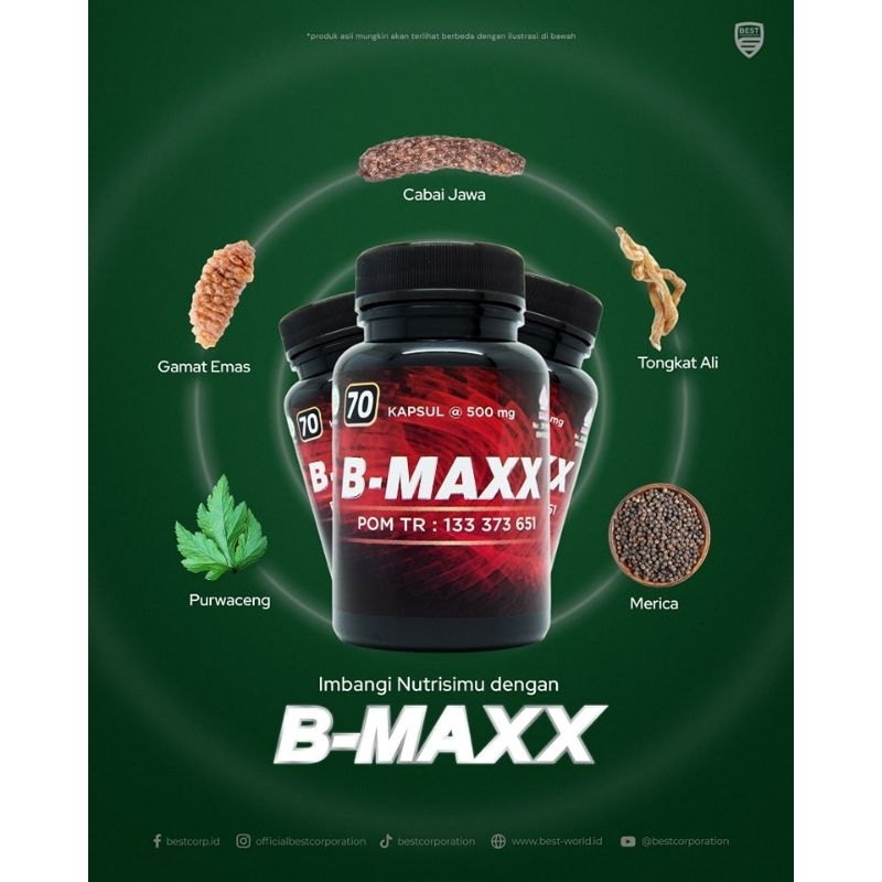 B- Maxx kapsul Herbal alami