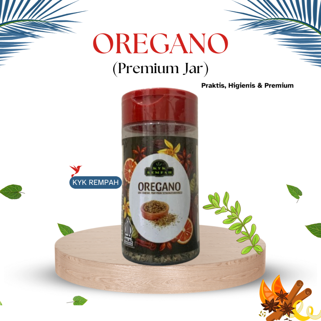 

Oregano Premium [ JAR ] | Daun Oregano Bumbu Dapur Praktis