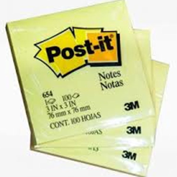 

Diskon Terunik Post it 654 3M Post It 76 mm x 76 mm 3M Kuning