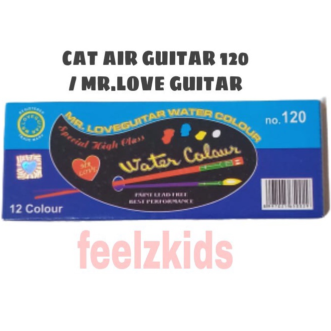 

Special Quality 1 SET CAT AIR GUITAR 12 MR LOVE GUITAR WATER COLOR