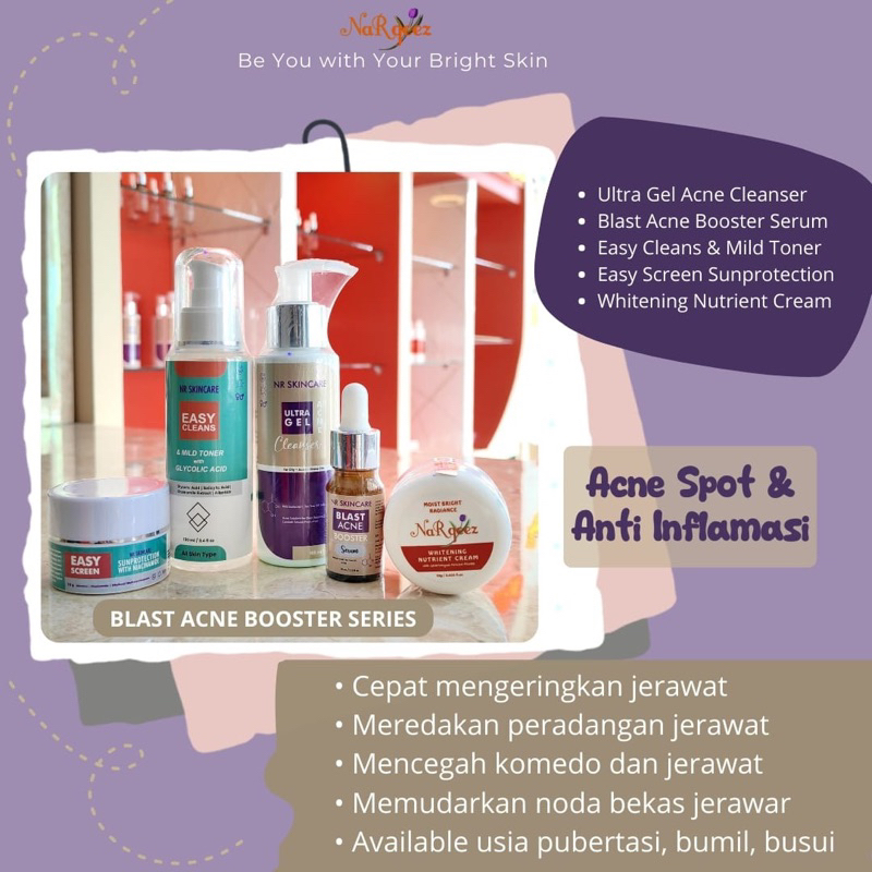 NR SKINCARE - BLAST ACNE BOOSTER SERIES by Nargeez