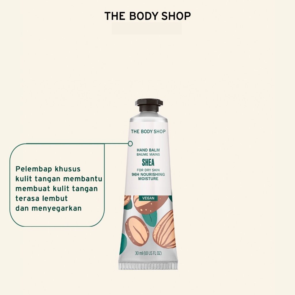 [ORIGINAL] The Body Shop - Shea Hand Cream 30ml / Hand Balm / Pelembab Tangan