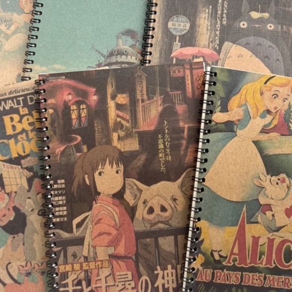 

Super Potongan STUDIO GHIBLI NOTEBOOK SKETCHBOOK