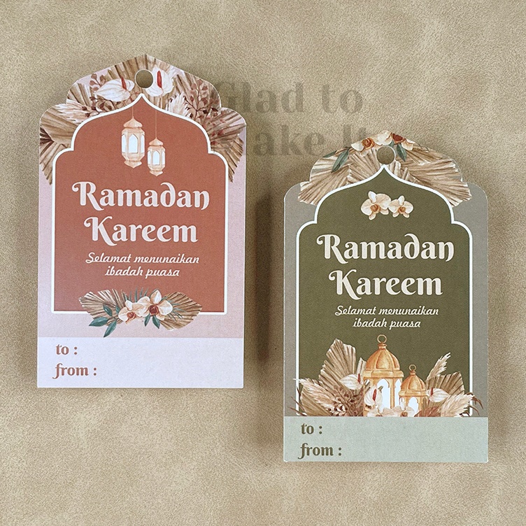 

Penjualan Terpercaya Hang tag lebaran idul fitri kartu ucapan premium eksklusif tebal hampers hangtag tebal aesthetic