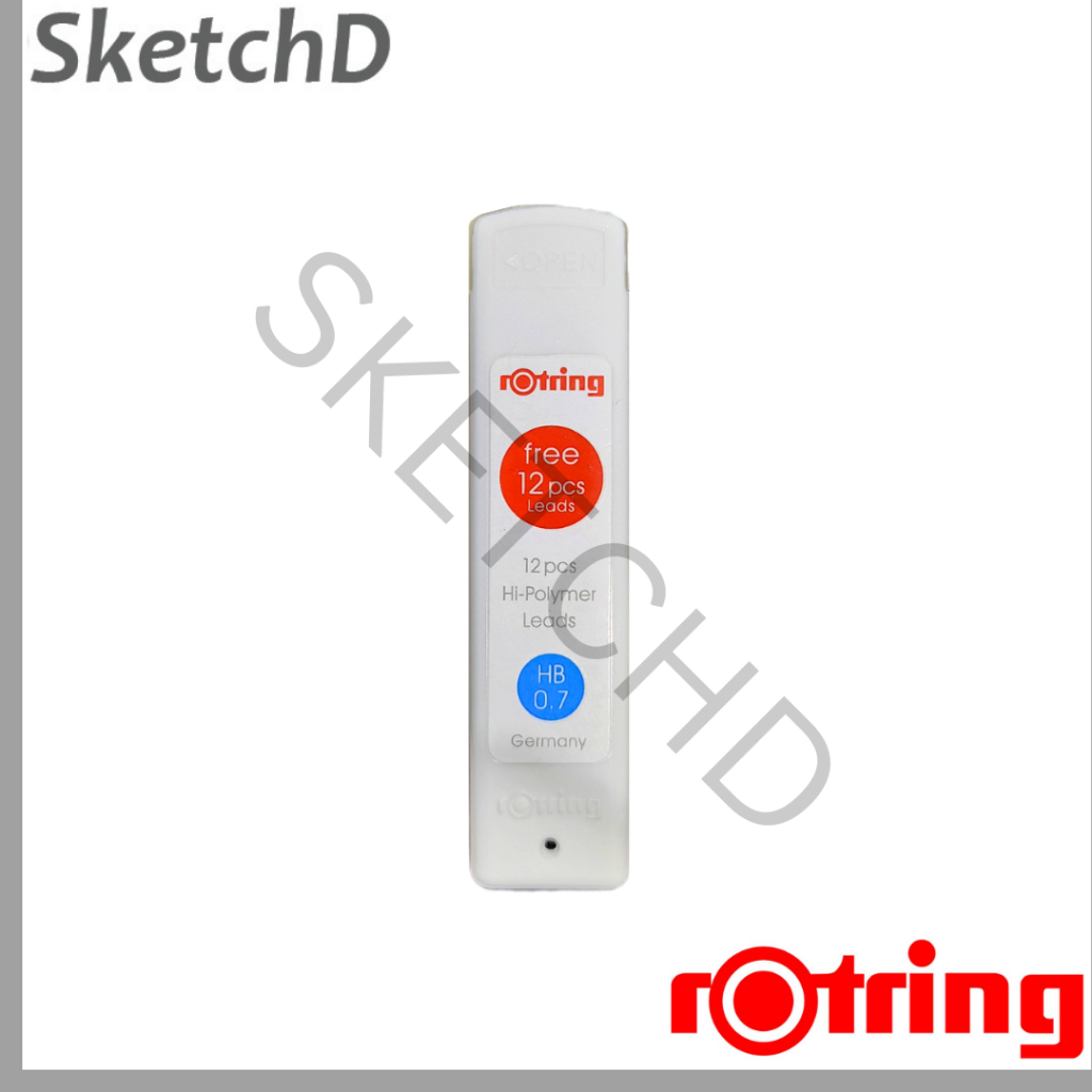 

Isi pensil mekanik Tikky HB 0.7 Rotring Ziegel Mechanical Pencil lead