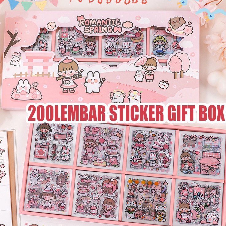 

Hadir Terkeren 2 Lembar Stiker PVC Motif Kartun Lucu Untuk Dekorasi Scrapbook