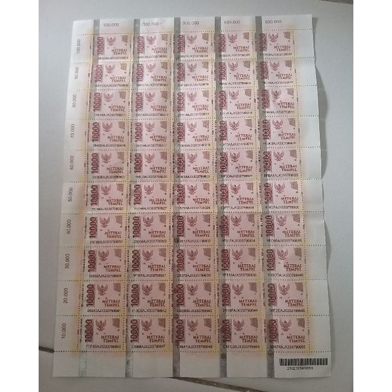 

First Sale Materai 1