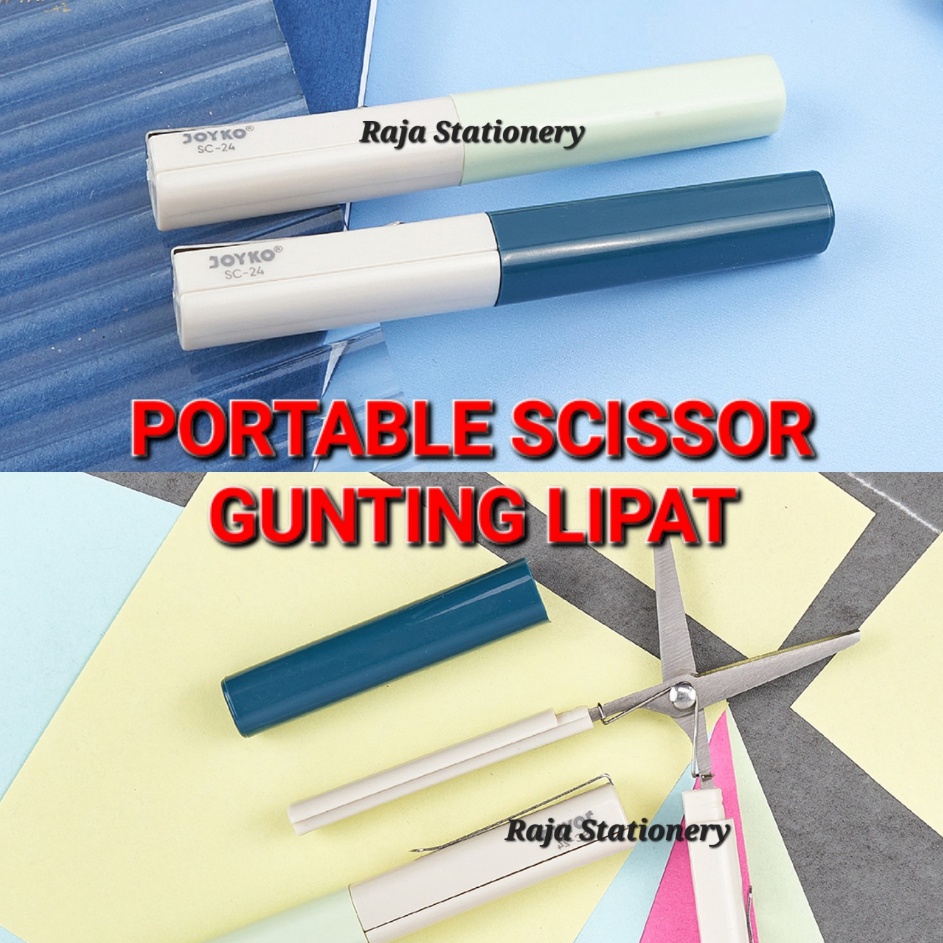 

Harga Meriah Joyko PORTABLE SCISSOR Gunting Lipat Kantong PORTABEL Mini SC24