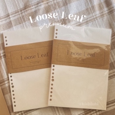 

Kirim Tercepat LOOSE LEAF A5 PREMIUM Isi Binder Kertas Bookpaper Study Planner Daily Planner Refill Binder 2 Holes