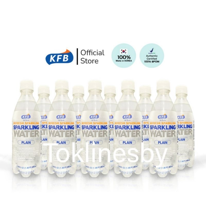 

[ 1 Karton isi 20 ] KFB Sparkling Water 500ml Air Soda