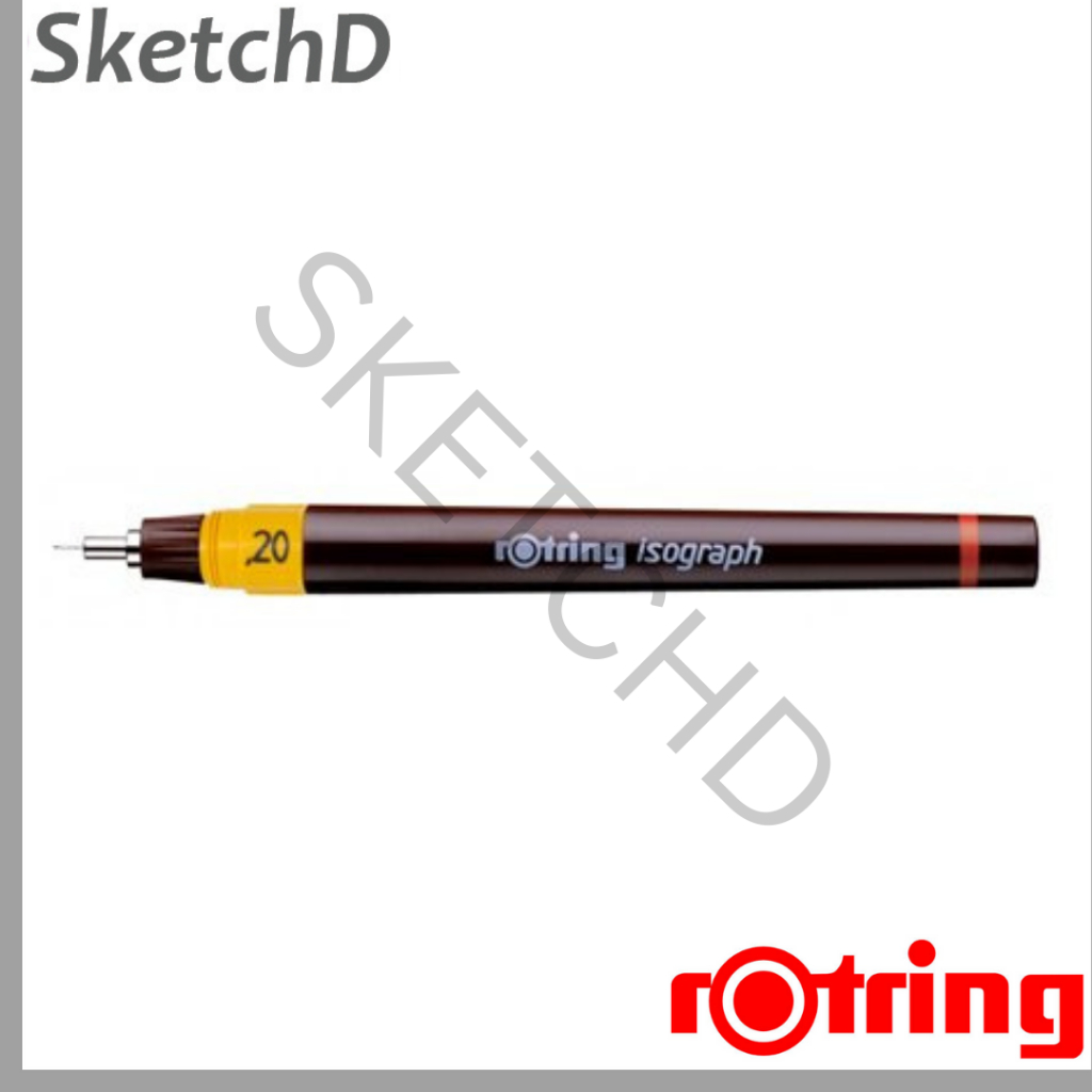 

Isograph 0.2 mm Rotring Drawing Pen Variant II Pena Gambar Rapido