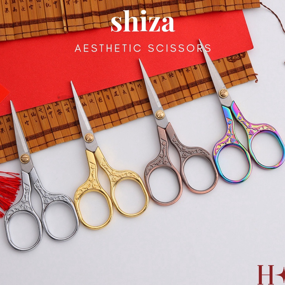 

Best Stock H Shiza Gunting Estetik Serbaguna Benang Sulam Vintage Tajam Kualitas Premium