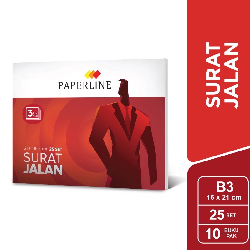 

Borong Paperline Surat Jalan 16x21cm 3ply NCR B3