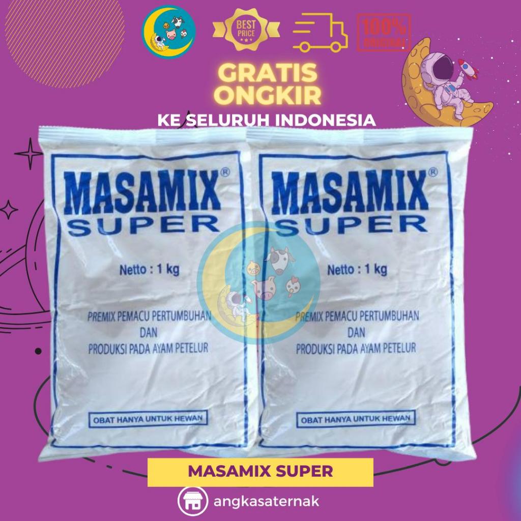 Masamix Super 1 Kg - Premix Pemacu Produksi Ayam Petelur