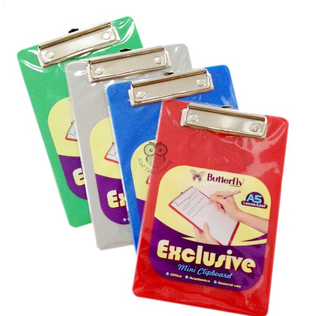 

Model Keren Mini Clipboard Butterfly A5