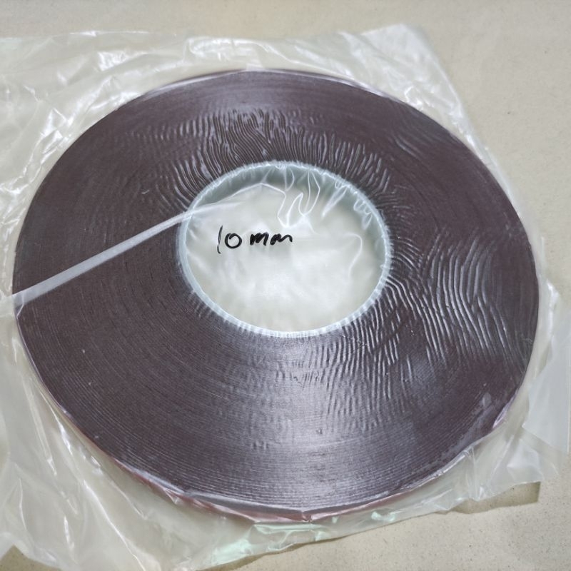 

Double tape 10mm x 30 meter lem bolak balik merah perekat tambahan multifungsi