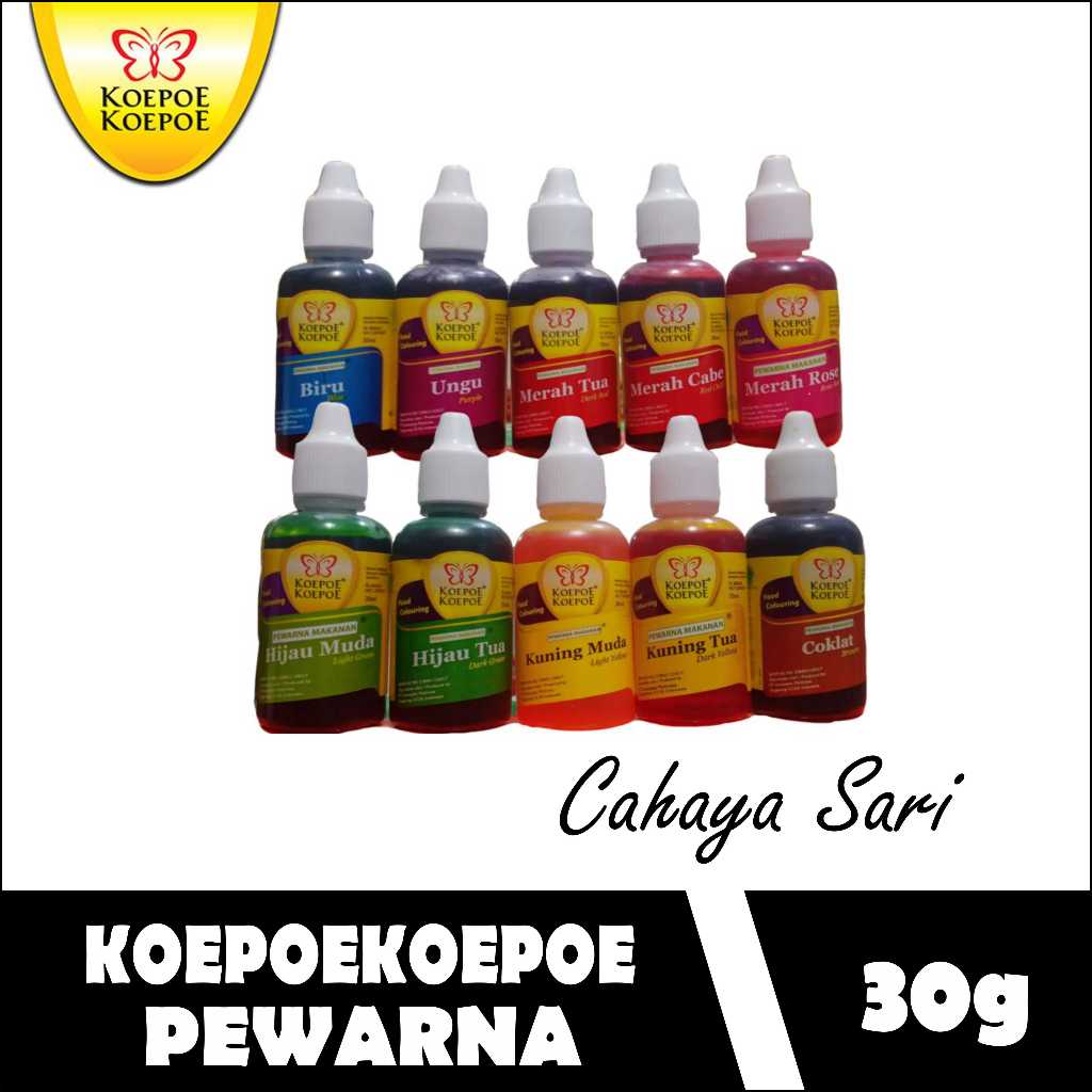 

PEWARNA MAKANAN KOEPOE KOEPOE 30ML